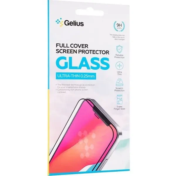 Захисне скло Gelius Full Cover Ultra-Thin 0.25mm для Motorola G06 4G/G06 Power 4G Black