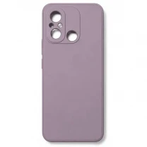 Чохол Liquid Silicone для Xiaomi Redmi 12C/11A/Poco C55 Glass Purple