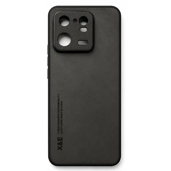 DM Чохол Magnet Leather Case для Xiaomi 13 Pro Dark Gray