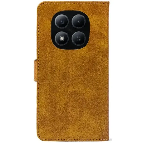 BoxFace  Чохол-книжка Crazy Horse Clasic для Xiaomi Redmi Note 15 Pro 4G Camel (Front) 2