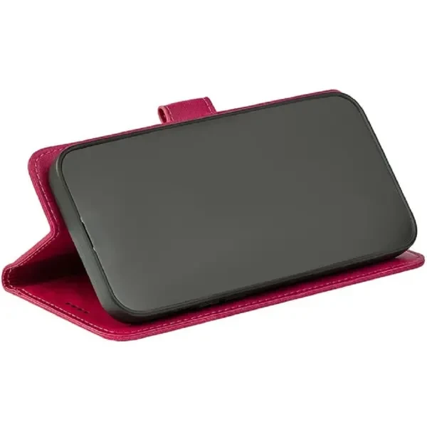 BoxFace  Чохол-книжка Crazy Horse Clasic для Xiaomi Redmi Note 15 Pro 4G Magenta (Front) 2