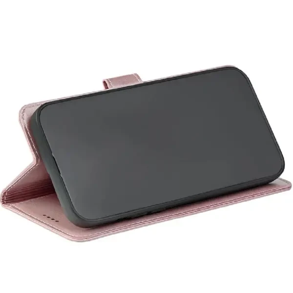 BoxFace  Чохол-книжка Crazy Horse Clasic для Xiaomi Redmi Note 15 Pro 4G Rose Gold (Front) 3
