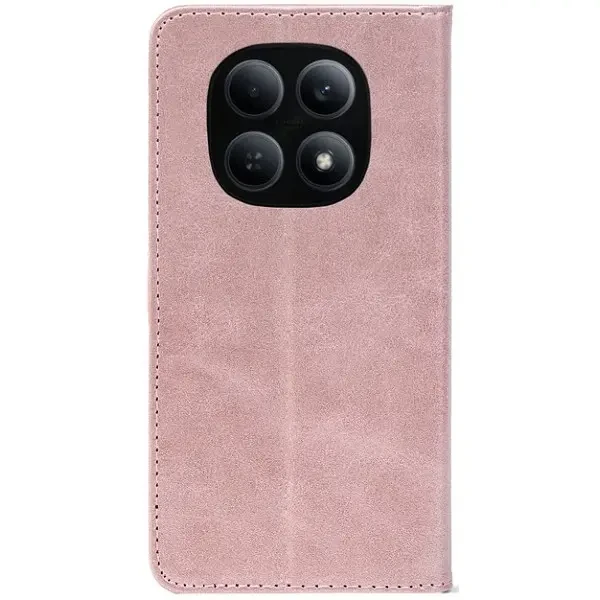 BoxFace  Чохол-книжка Crazy Horse Clasic для Xiaomi Redmi Note 15 Pro 4G Rose Gold (Strong) 2