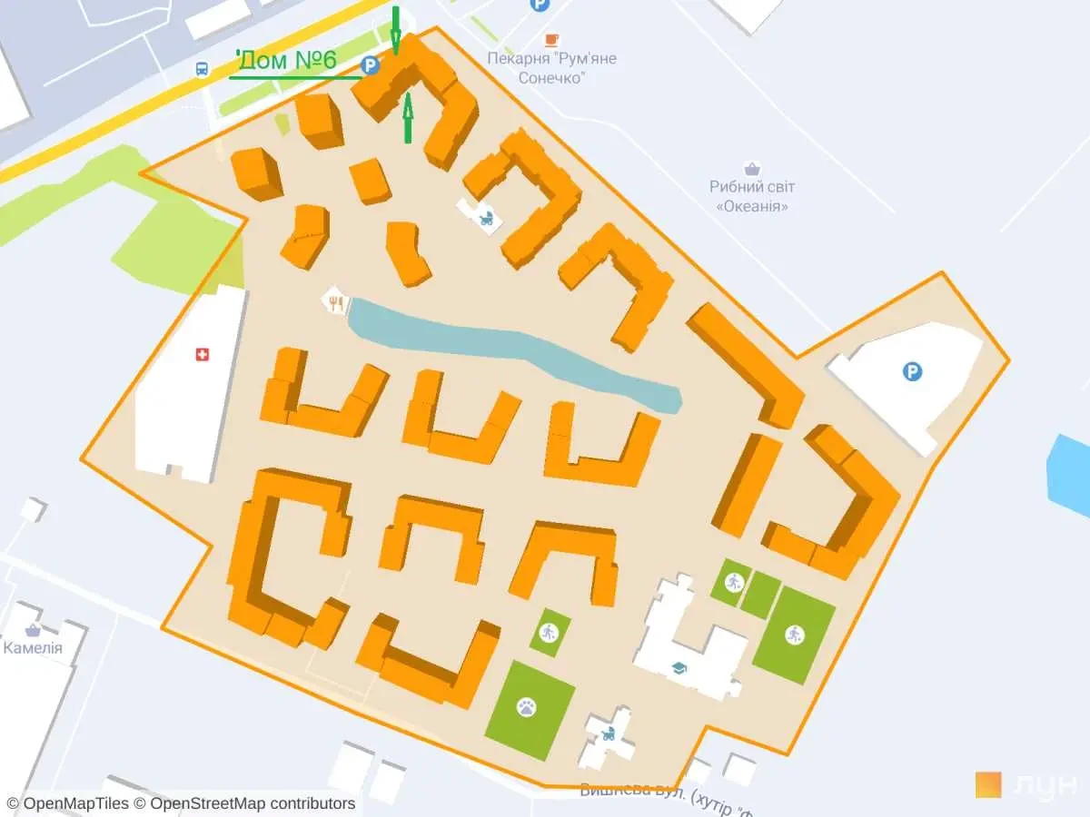 2-к квартира Бучанський, Крюківщина, Панорамна 2 14