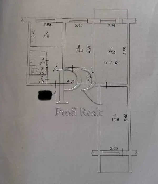 3-к квартира Київ, Святошинський, Генерала Наумова 41 21
