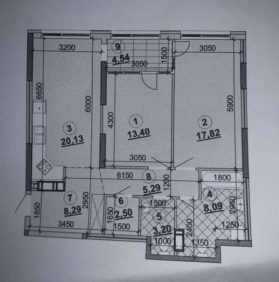 2-к квартира Київ, Дарницький, Дніпровська 15Ж 12