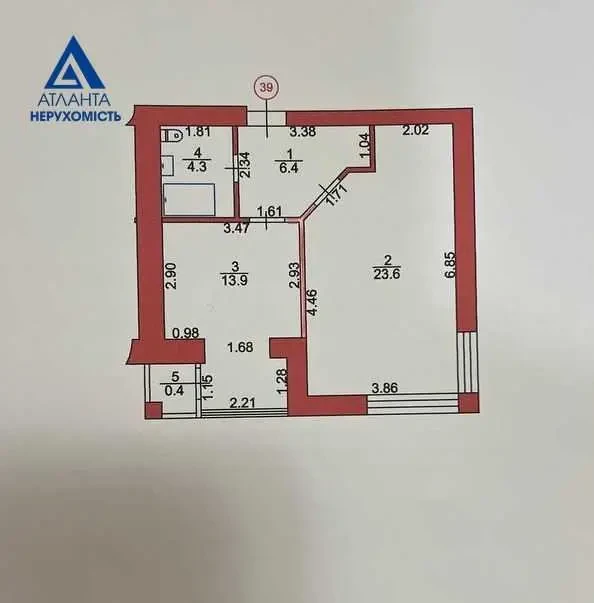 1-к квартира Луцьк, Супутника 13