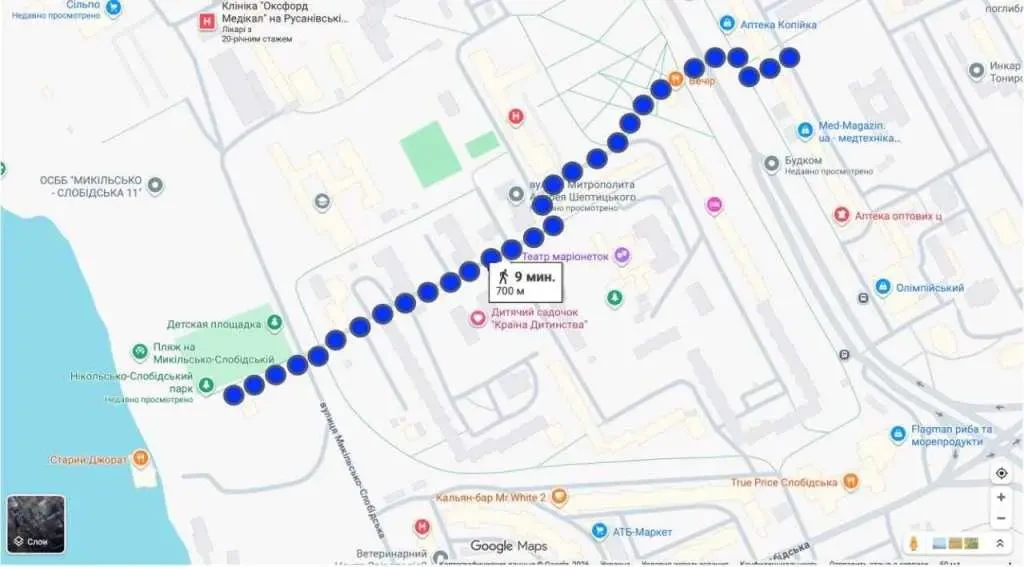 2-к квартира Київ, Дніпровський, Митрополита Андрея Шептицького 24 20