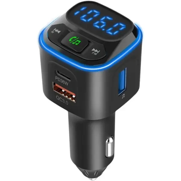 FM-трансмітер Gelius Tune GP-FMT051 36W QC+DP Black 3