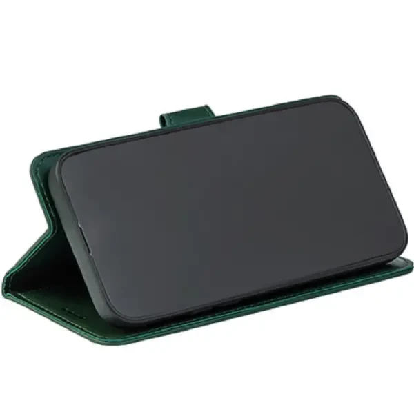 Чохол-книжка Crazy Horse Clasic для Xiaomi Redmi Note 15 Pro+ 5G/Poco M8 Pro 5G Dark Green (Front) 3