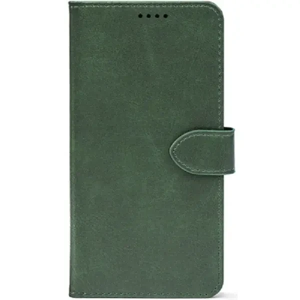 Чохол-книжка Crazy Horse Clasic для Xiaomi Redmi Note 15 Pro+ 5G/Poco M8 Pro 5G Dark Green (Front)