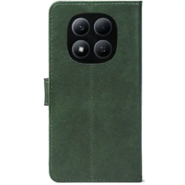 Чохол-книжка Crazy Horse Clasic для Xiaomi Redmi Note 15 Pro+ 5G/Poco M8 Pro 5G Dark Green (Front) 2