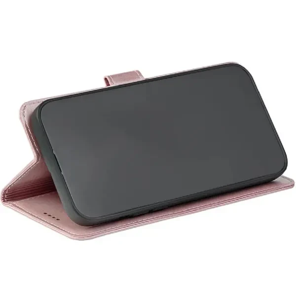 Чохол-книжка Crazy Horse Clasic для Xiaomi Redmi Note 15 Pro+ 5G/Poco M8 Pro 5G Rose Gold (Front) 3