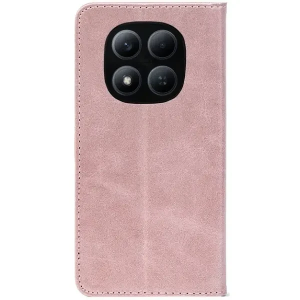 Чохол-книжка Crazy Horse Clasic для Xiaomi Redmi Note 15 Pro+ 5G/Poco M8 Pro 5G Rose Gold (Strong) 2