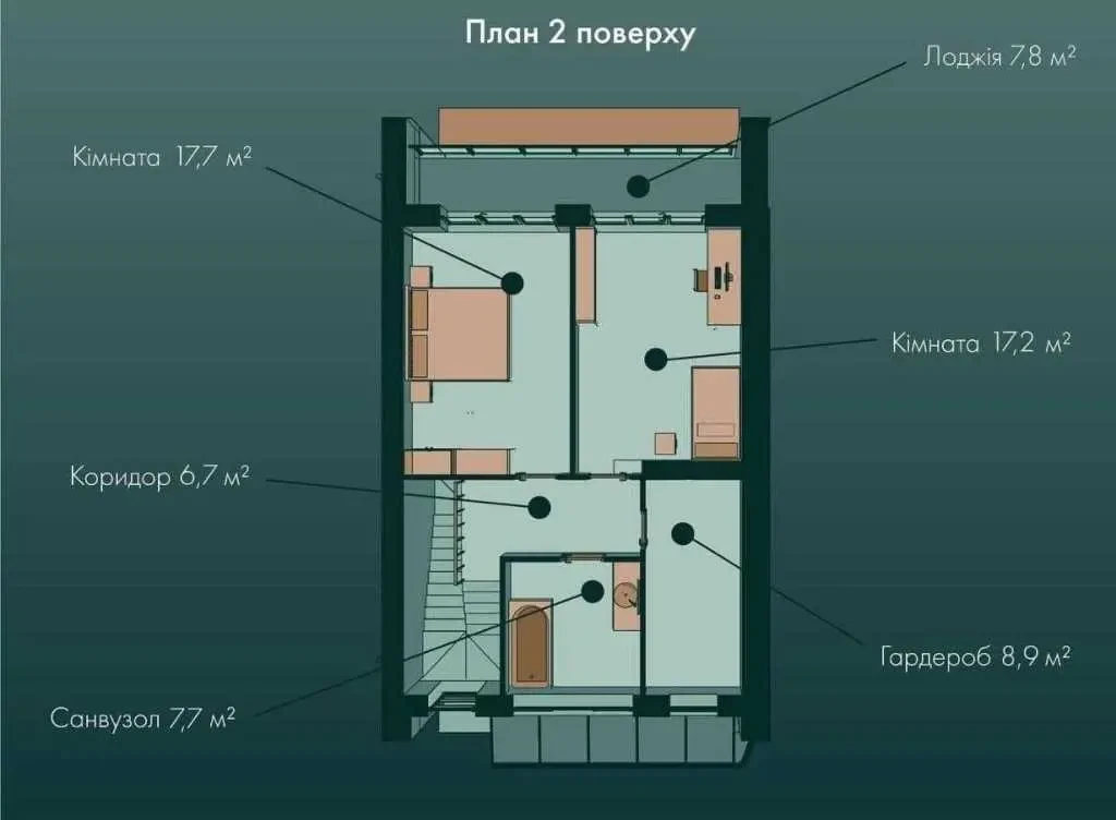 4-к таунхаус Луцьк, Зміїнець, Шкільна 4 21