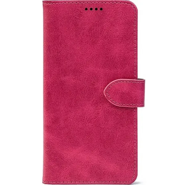 Чохол-книжка Crazy Horse Clasic для Xiaomi Redmi Note 15 Pro 5G Magenta (Front)