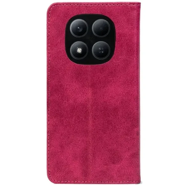 Чохол-книжка Crazy Horse Clasic для Xiaomi Redmi Note 15 Pro 5G Magenta (Strong) 2