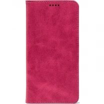 Чохол-книжка Crazy Horse Clasic для Xiaomi Redmi Note 15 Pro 5G Magenta (Strong)