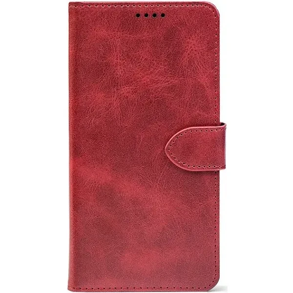 Чохол-книжка Crazy Horse Clasic для Xiaomi Redmi Note 15 Pro 5G Red Wine (Front)