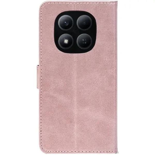 Чохол-книжка Crazy Horse Clasic для Xiaomi Redmi Note 15 Pro 5G Rose Gold (Front) 2