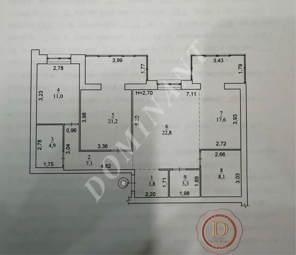 3-к квартира Запоріжжя, Олександрівський, Поштова 119 16
