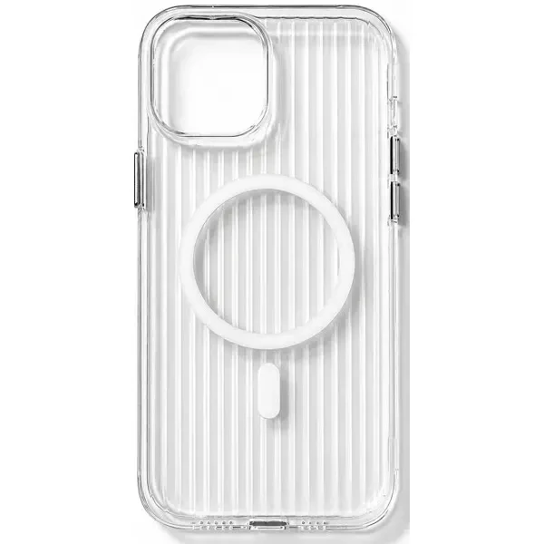 DM Чохол Corrugated Pattern Case With Magsafe для iPhone 12 Pro Max White