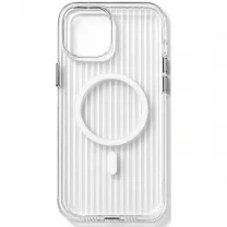 DM Чохол Corrugated Pattern Case With Magsafe для iPhone 12 Pro Max White