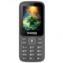 Телефон Sigma mobile X-Style 242 Lucky Gray Телефон Sigma mobile X-Style 242 Lucky Gray
