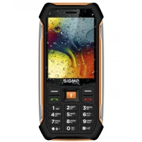 Телефон Sigma mobile X-Style 323 Rain Black/Orange Телефон Sigma mobile X-Style 323 Rain Black/Orange