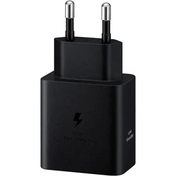 Мережевий зарядний пристрій Samsung Compact Power Adapter 45W Type-C + cable Type-C Black (EP-T4511XBEGEU) 3