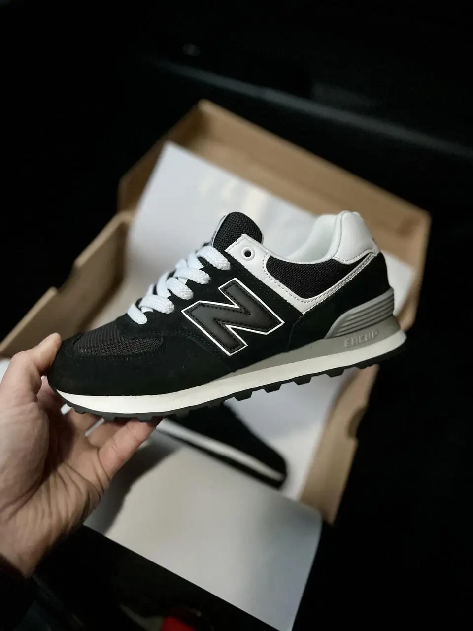 Кроссовки New Balance 574 арт 21729 (унисекс,26 беленс) 2