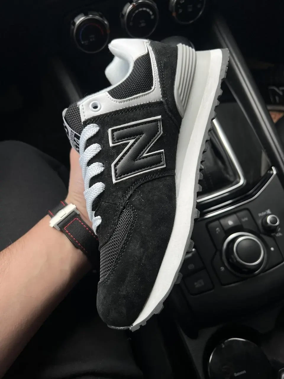 Кроссовки New Balance 574 арт 21729 (унисекс,26 беленс) 4