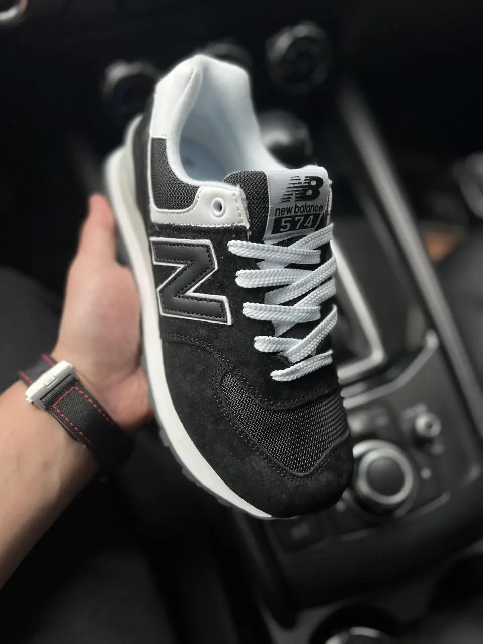 Кроссовки New Balance 574 арт 21729 (унисекс,26 беленс) 5