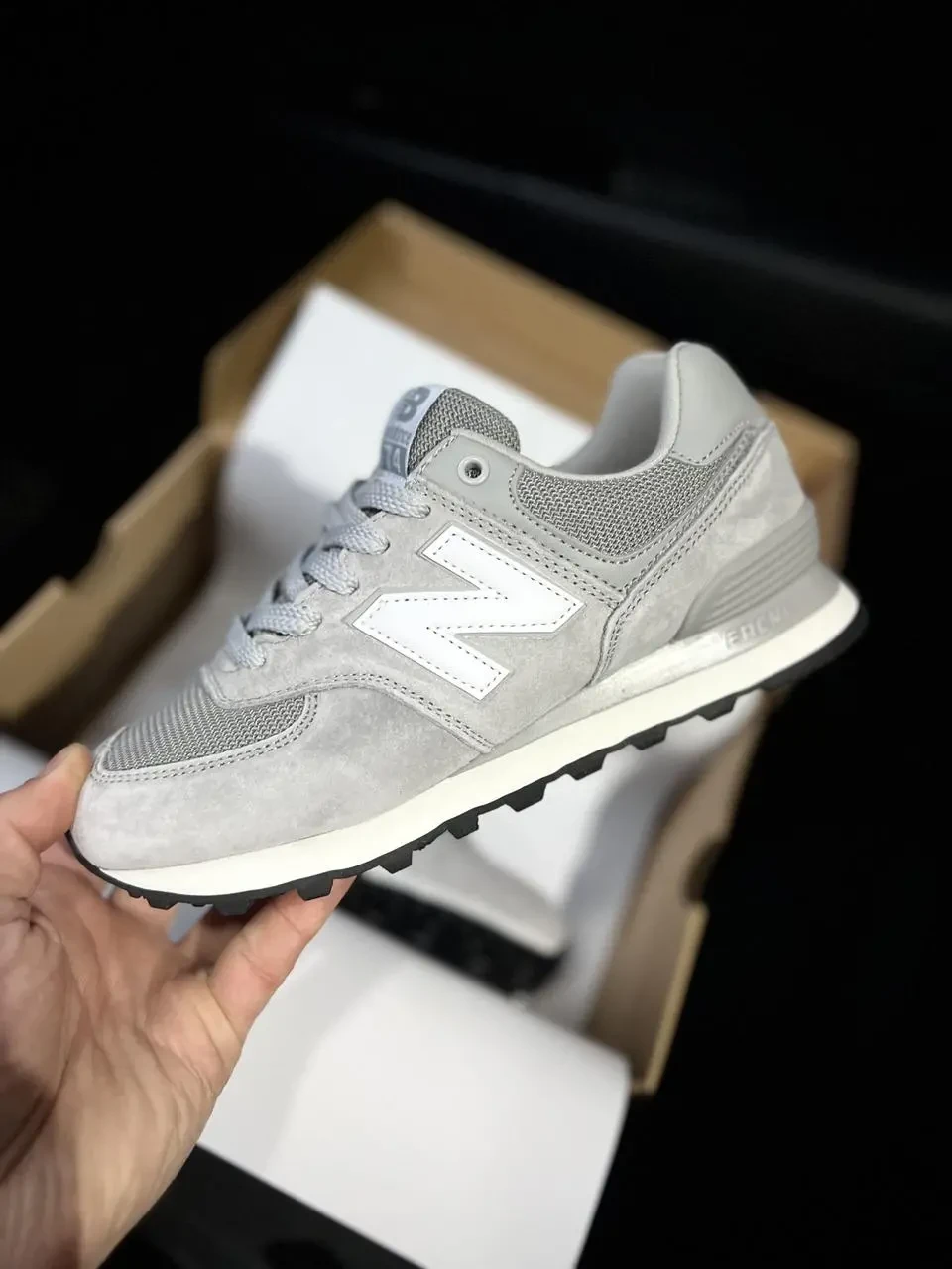 Кроссовки New Balance 574 арт 21727 (унисекс,26 беленс) 2