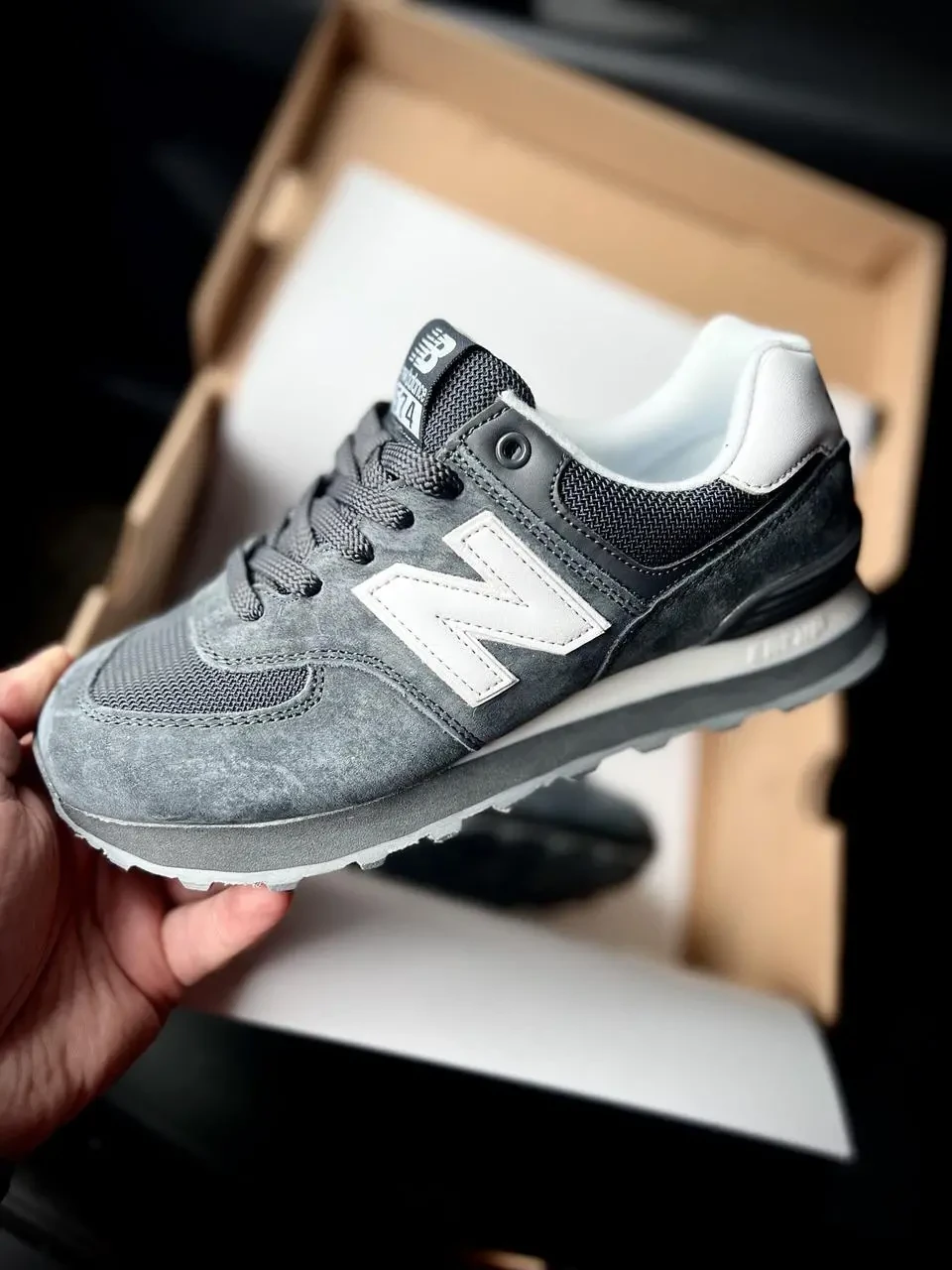 Кроссовки New Balance 574 арт 21616 (унисекс,26 беленс) 2