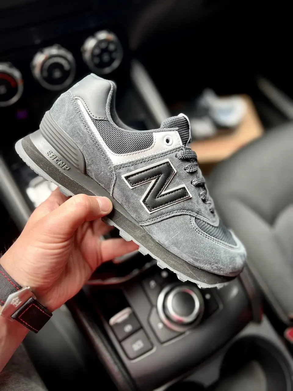 Кроссовки New Balance 574 арт 21615 (унисекс,26 беленс) 7
