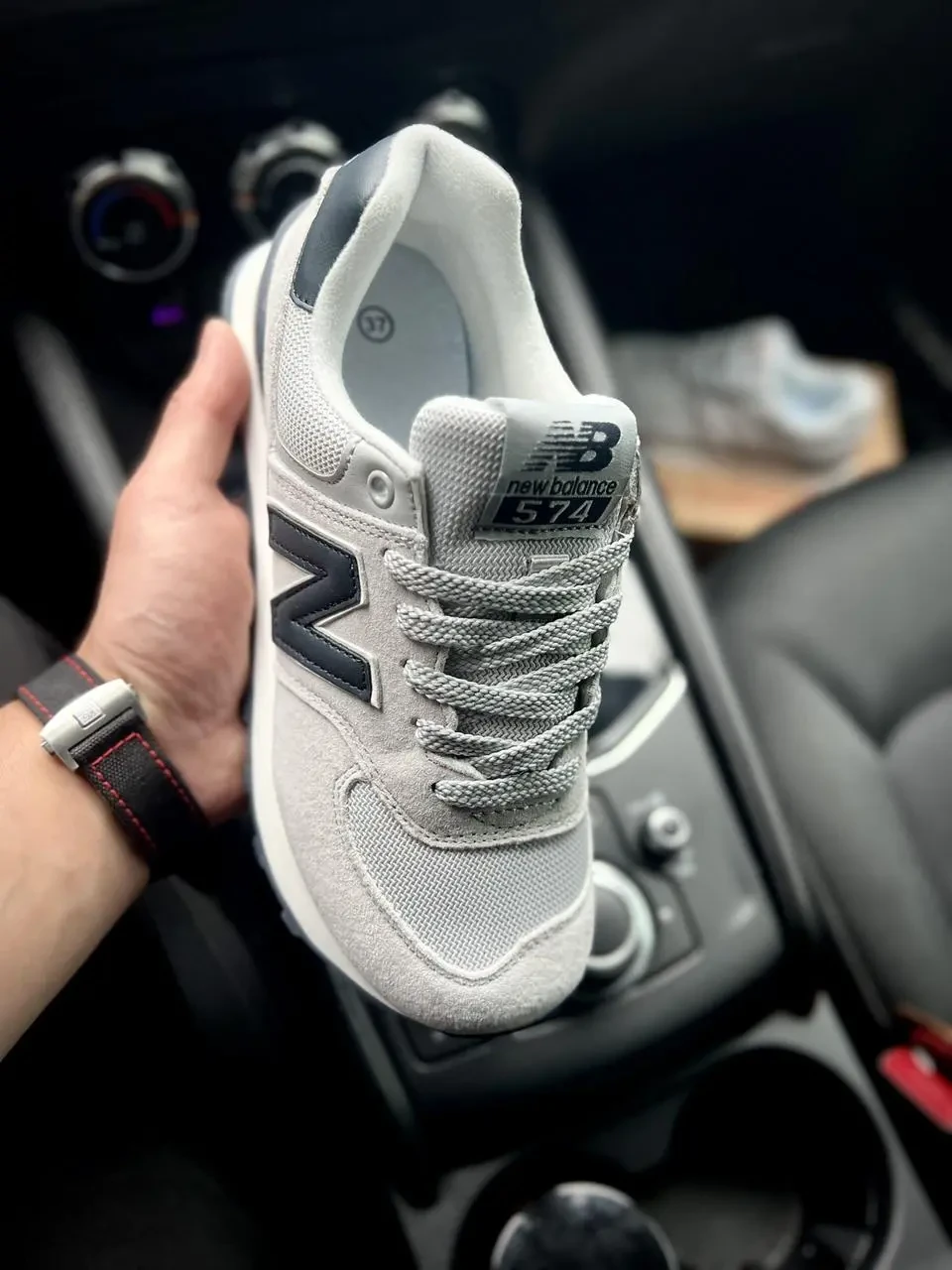 Кроссовки New Balance 574 арт 21614 (унисекс,26 беленс) 7