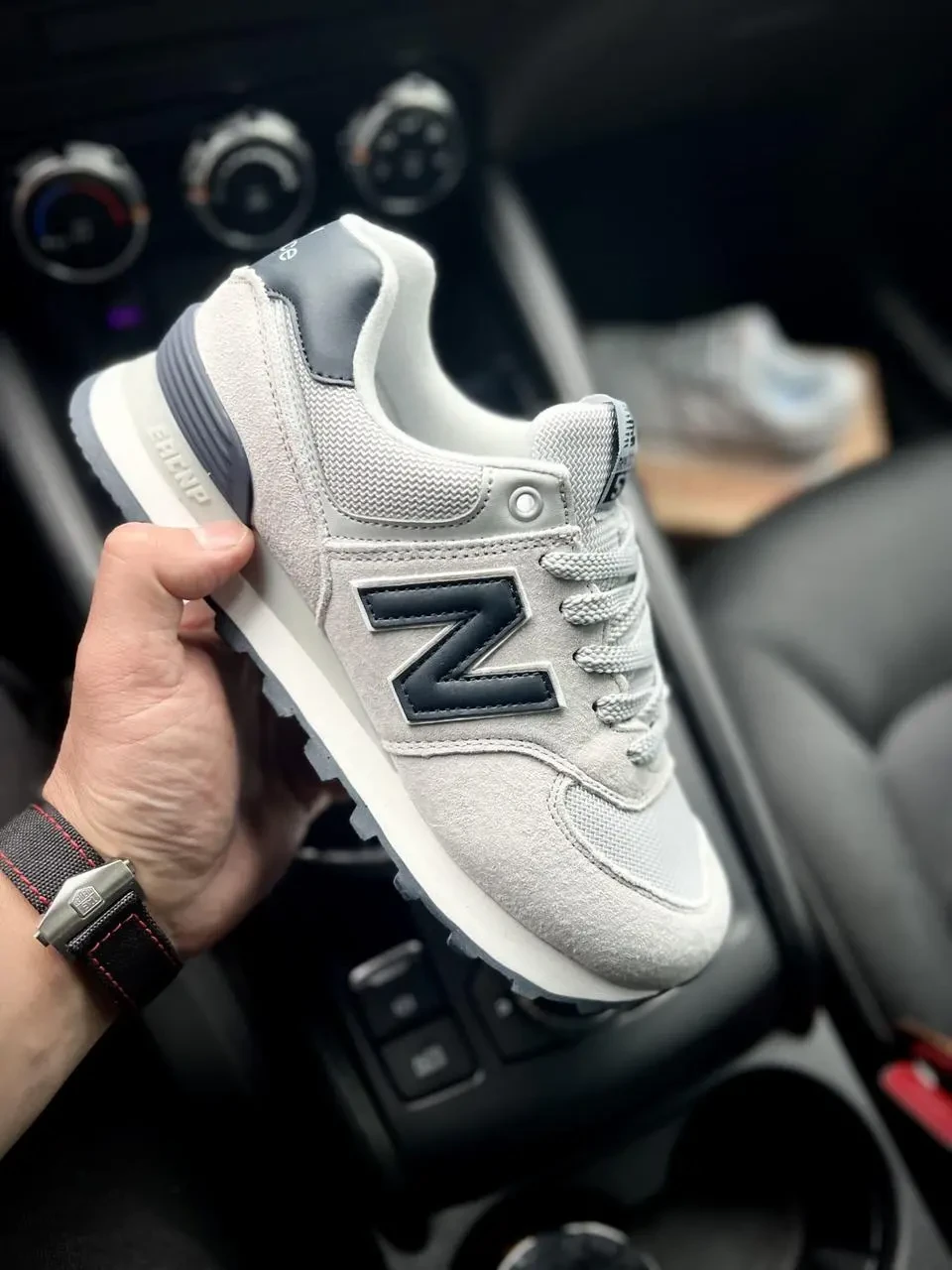 Кроссовки New Balance 574 арт 21614 (унисекс,26 беленс) 8