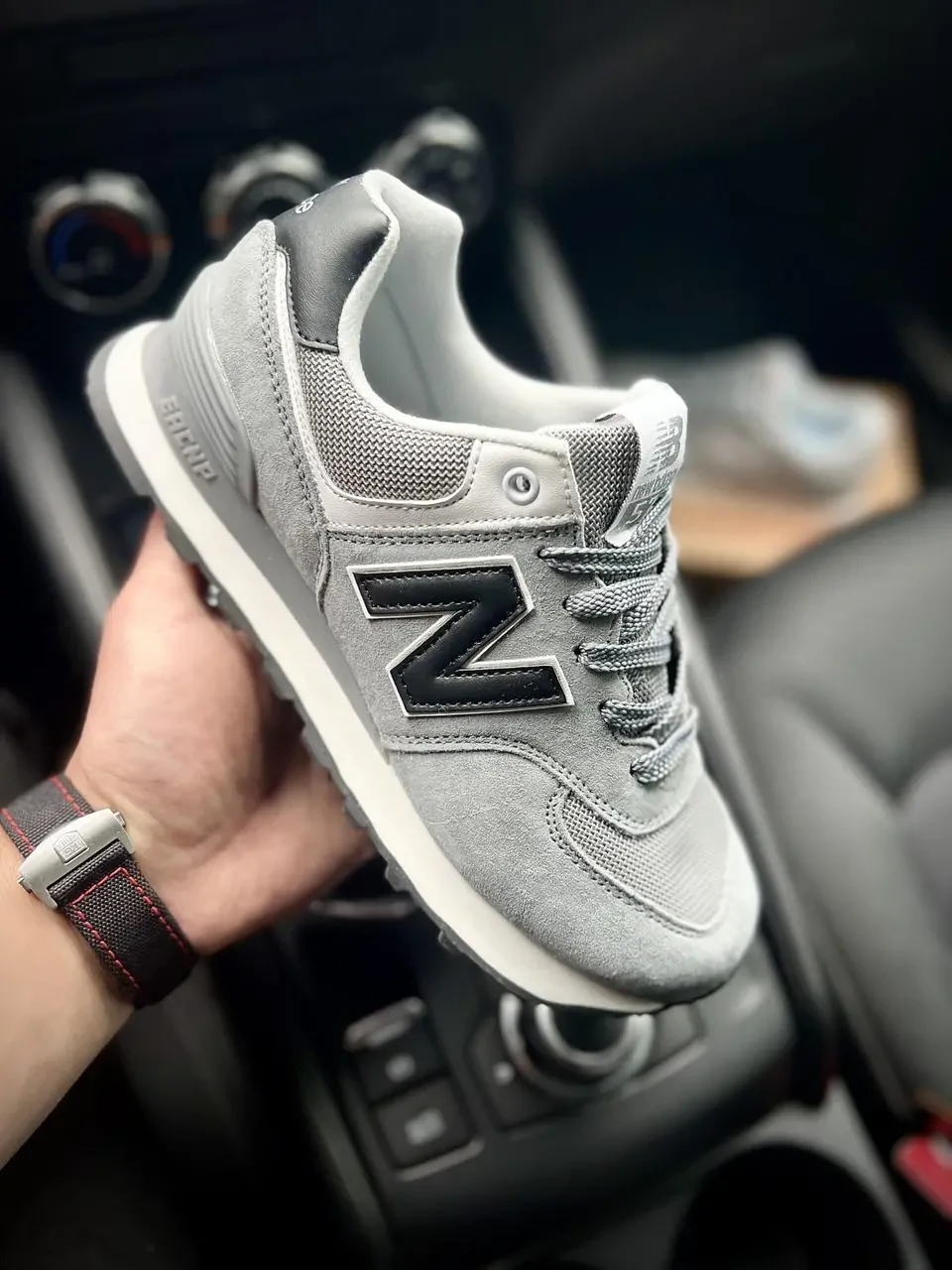 Кроссовки New Balance 574 арт 21612 (унисекс,26 беленс) 7