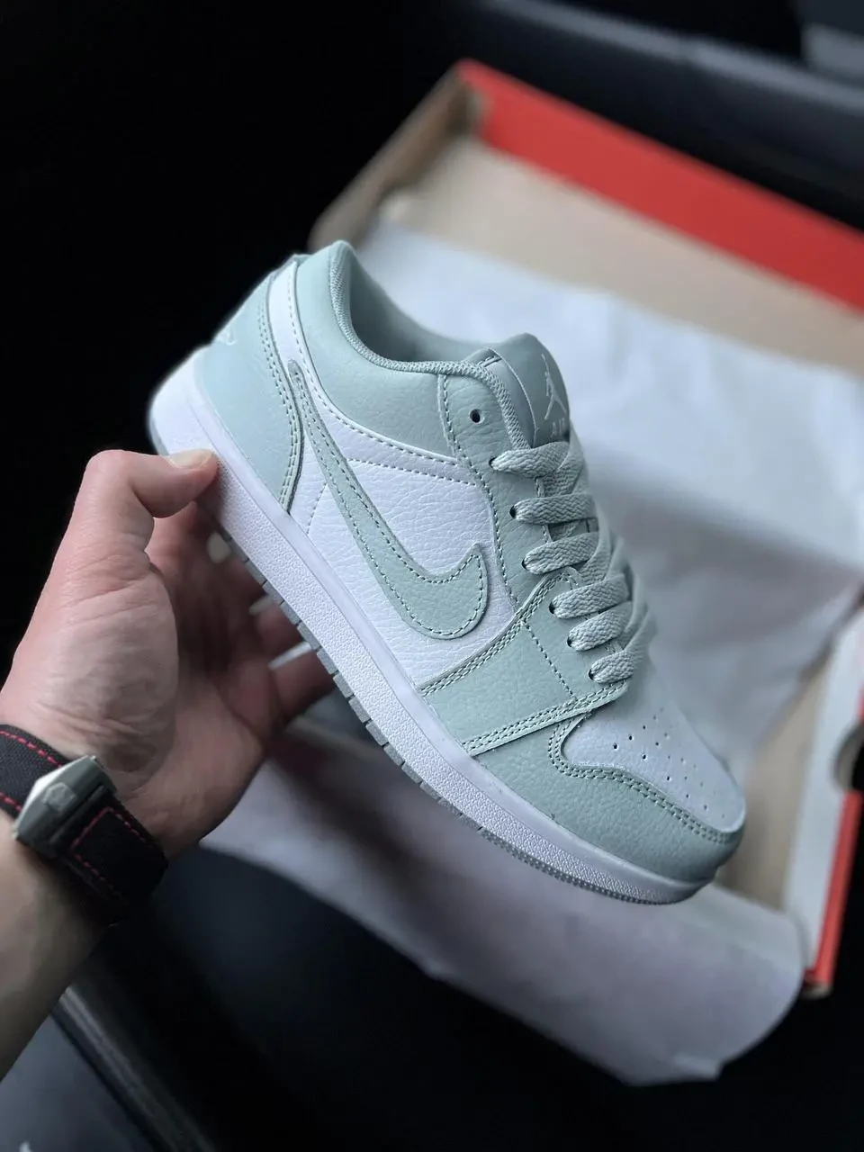 Кроссовки Nike Air Jordan 1 Low арт 21456 (найк, джордан, женские) 2