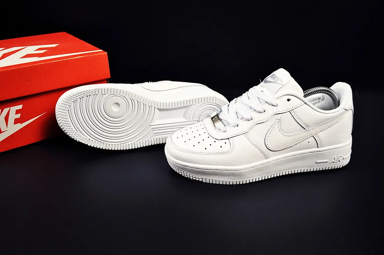 Кроссовки Nike Air Force 1 Low арт 21438 (белые, унисекс, найк) 7