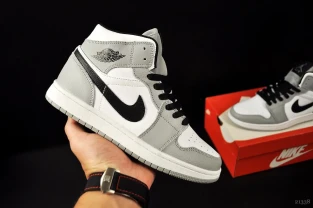 Кроссовки Nike Air Jordan 1 арт 21338 (найк, джордан, унисекс)