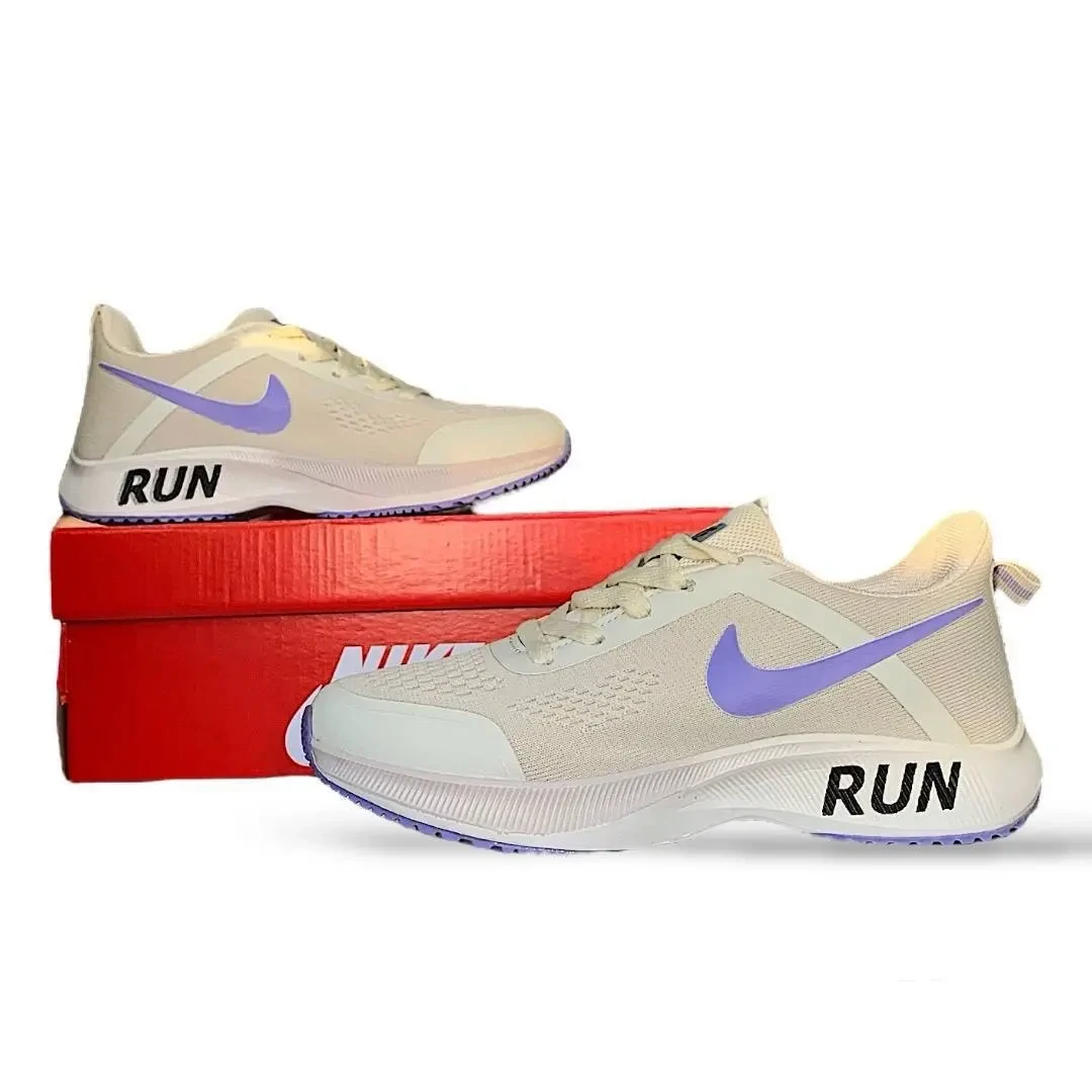 Кроссовки Женские Nike Run Vaporfly 3 Beige & Violet Арт 168 (Найк Ран) 7