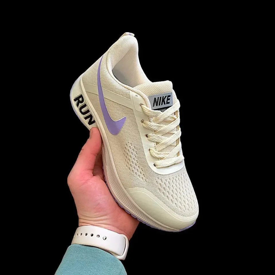 Кроссовки Женские Nike Run Vaporfly 3 Beige & Violet Арт 168 (Найк Ран) 5