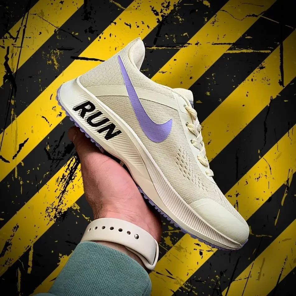 Кроссовки Женские Nike Run Vaporfly 3 Beige & Violet Арт 168 (Найк Ран) 4