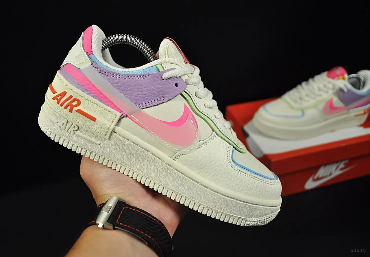 Кроссовки Nike Air Force 1 Shadow арт 21219 (женские, найк) 38