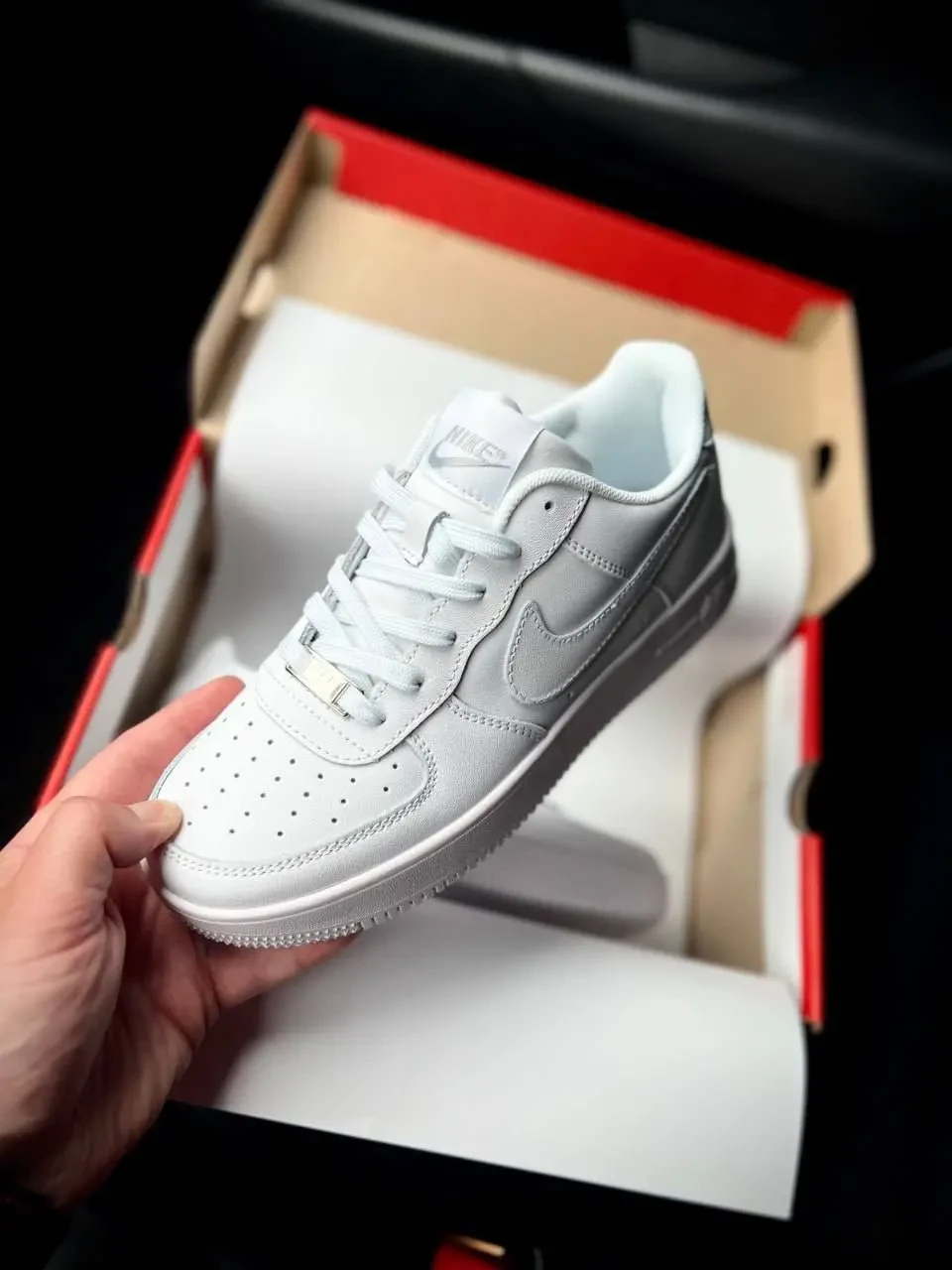 Кросівки Жіночі Nike Air Force 1 Low All White Арт 21682 (Найк Аір Форс 1, унісекс) 2