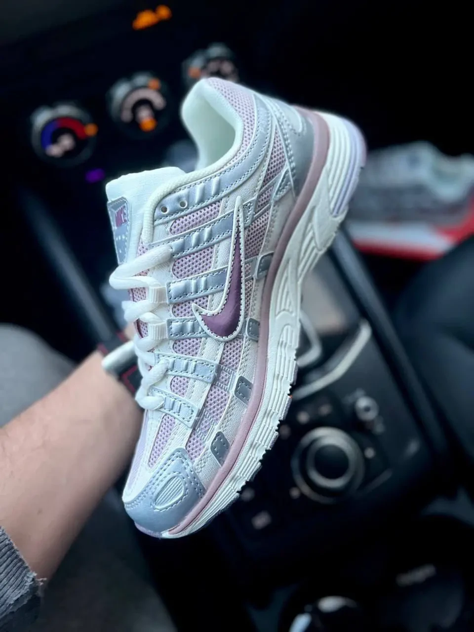 Nike P-6000 Beige Burgundy Арт 21685 (Найк Р-6000, унисекс) 5