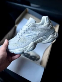 New Balance 9060 Light Gray Арт 21690 (изнандел, унисекс) 41