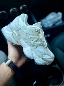 New Balance 9060 Light Gray White Арт 21692 (Нью Беленс, унісекс) 39